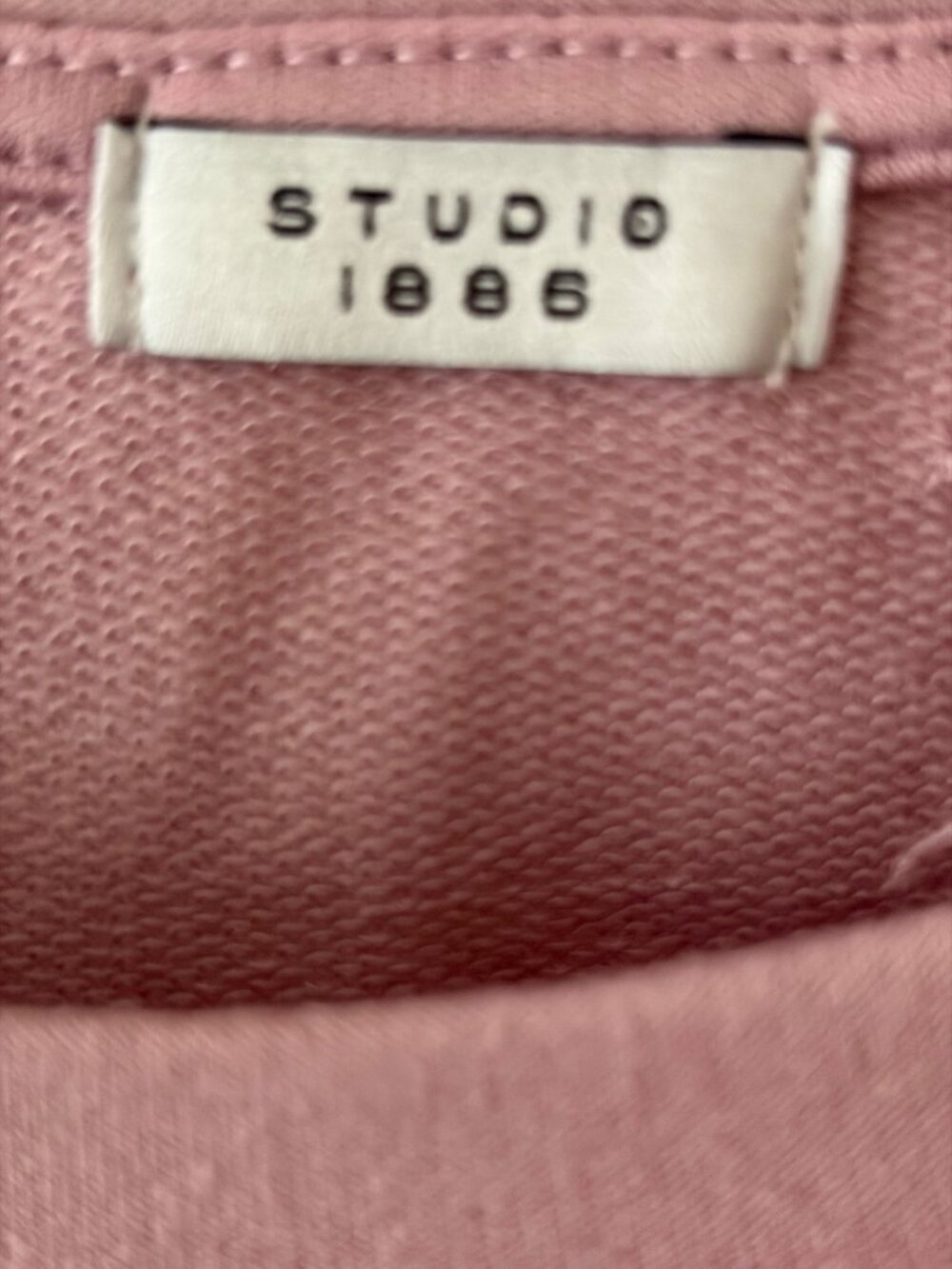 Studio 1896 Women's Long Sleeve Top Pink Sequined Front Size 2X / 3X - Picture 4 of 6